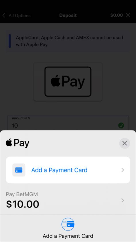 Apple Pay Betting Sites: Sportsbooks That Accept Apple Pay .
